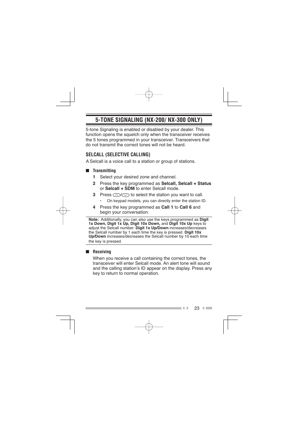 Kenwood NX-300SE User Manual | Page 34 / 47