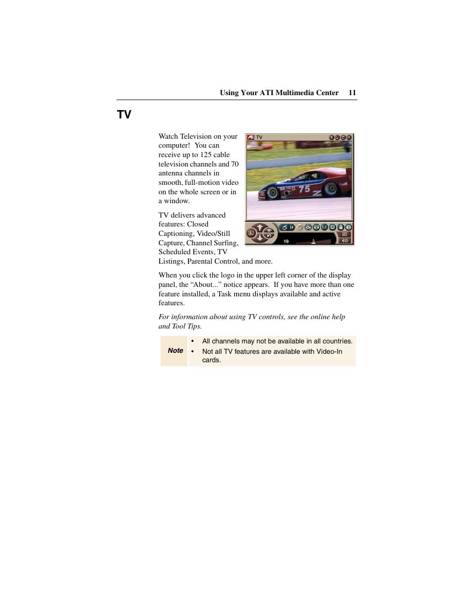 ATI Technologies 137-40188-60 User Manual | Page 11 / 96