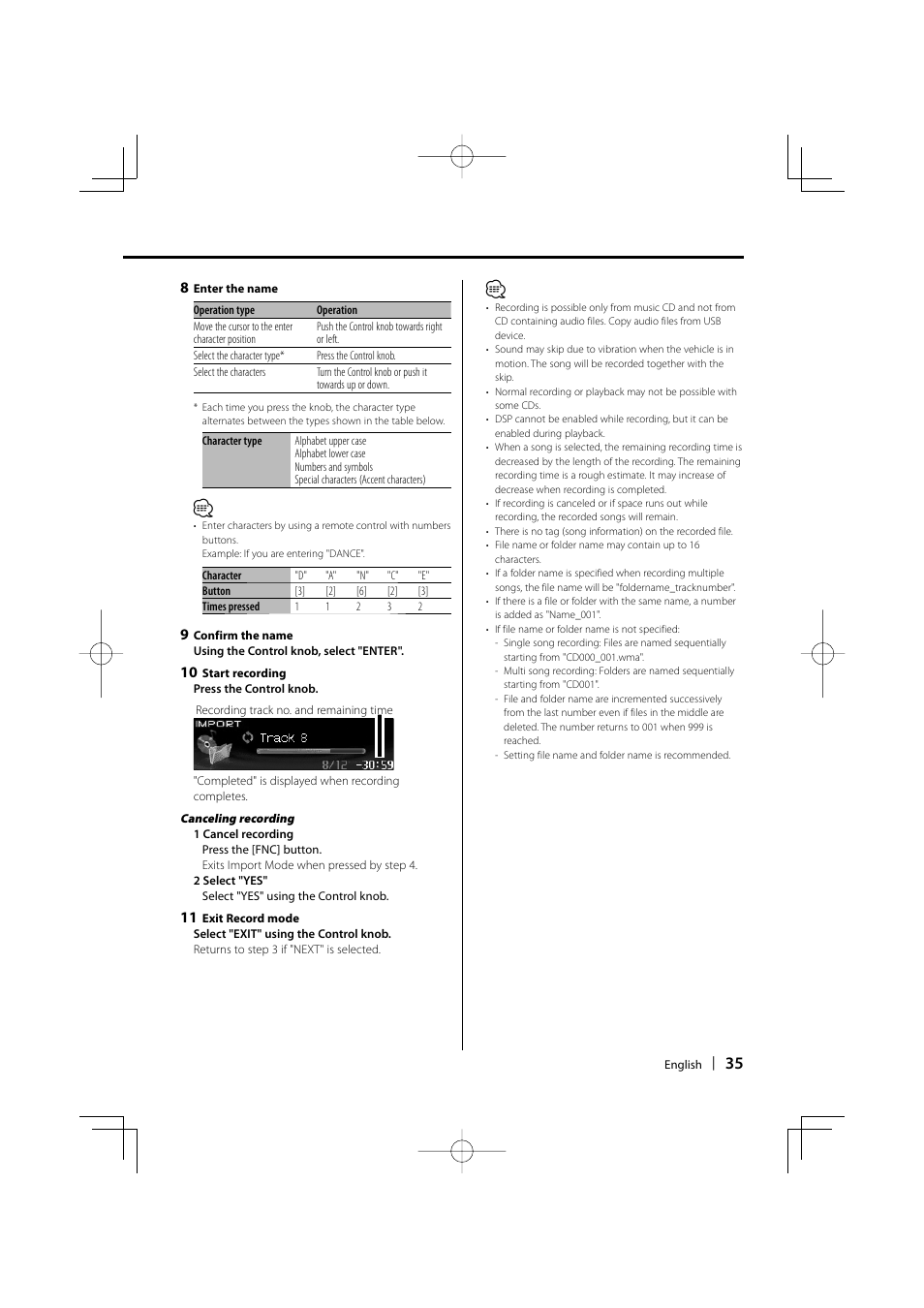 Kenwood KDC-W9537U User Manual | Page 35 / 56