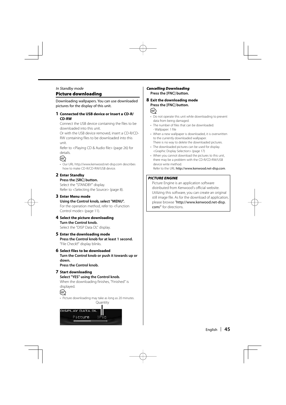 Kenwood KDC-W9537U User Manual | Page 45 / 56