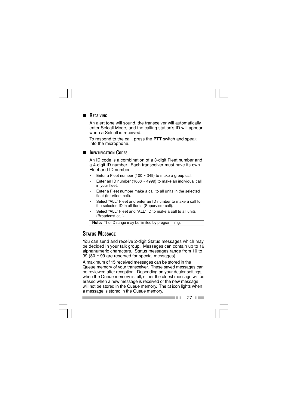 Kenwood TK-2180E User Manual | Page 34 / 51