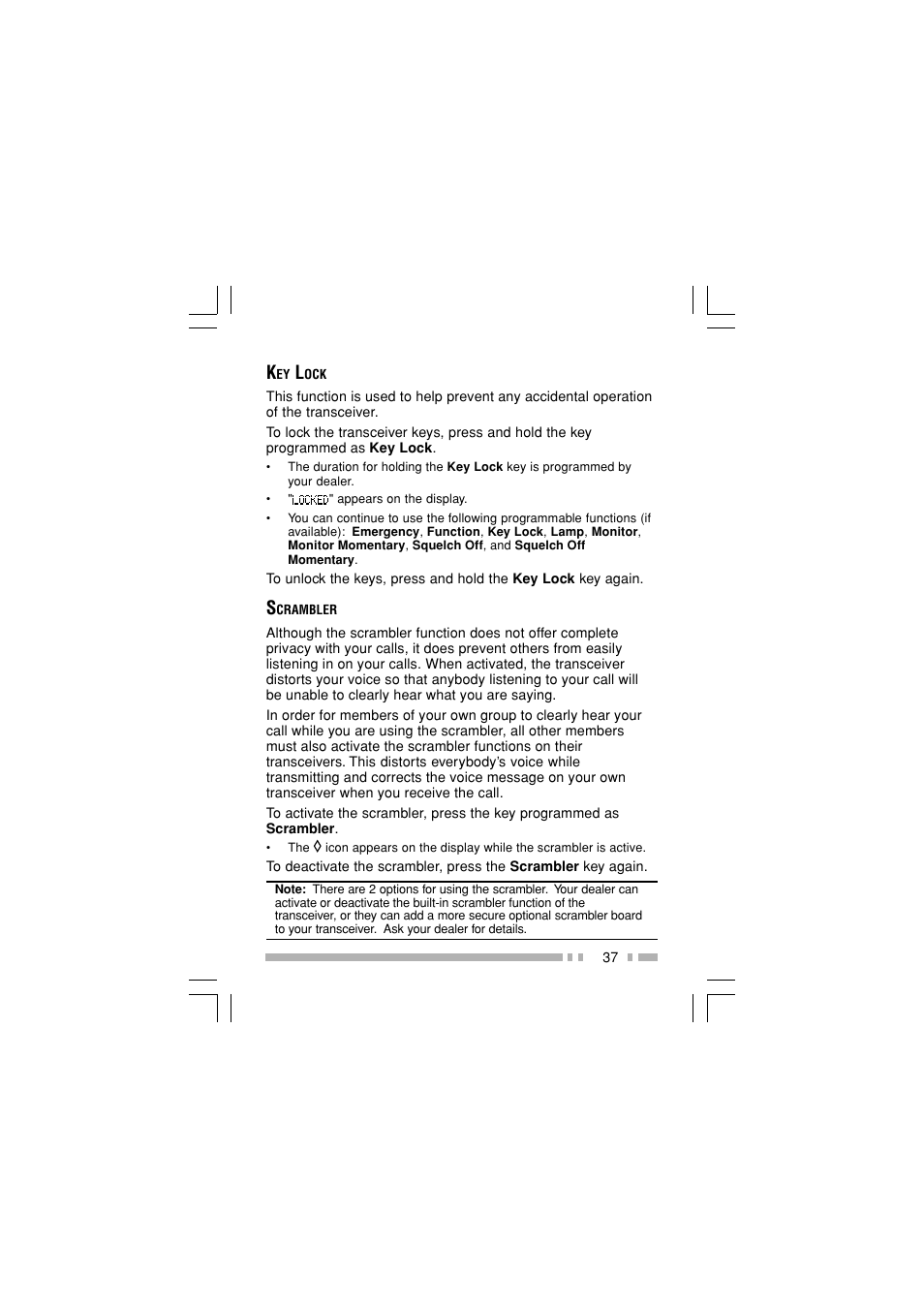 Kenwood TK-2180E User Manual | Page 44 / 51
