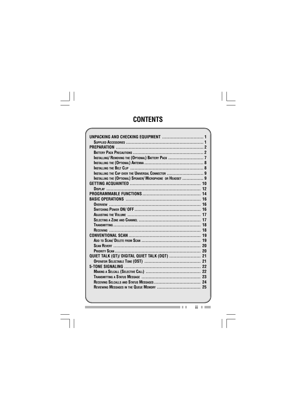 Kenwood TK-2180E User Manual | Page 6 / 51
