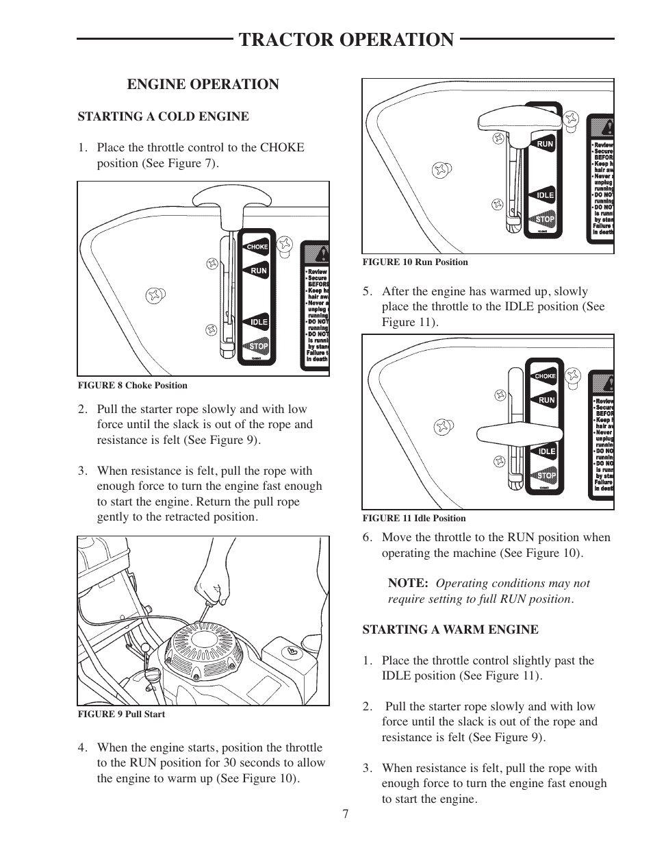 Tractor operation | ATI Technologies Preseeder 365 User Manual | Page 13 / 29