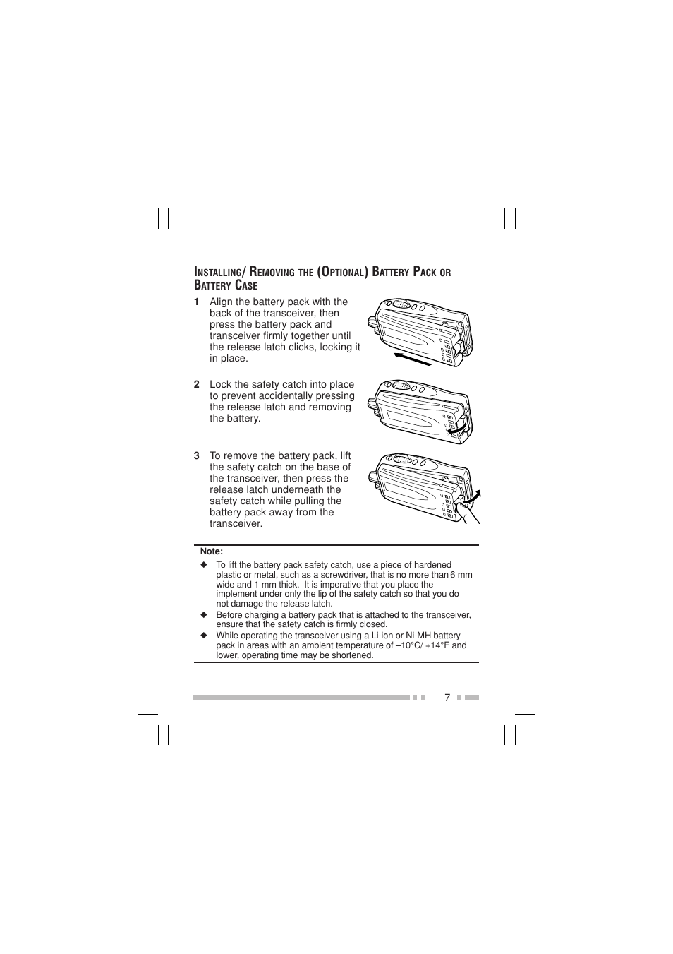 Kenwood TK-3170E6 User Manual | Page 14 / 49