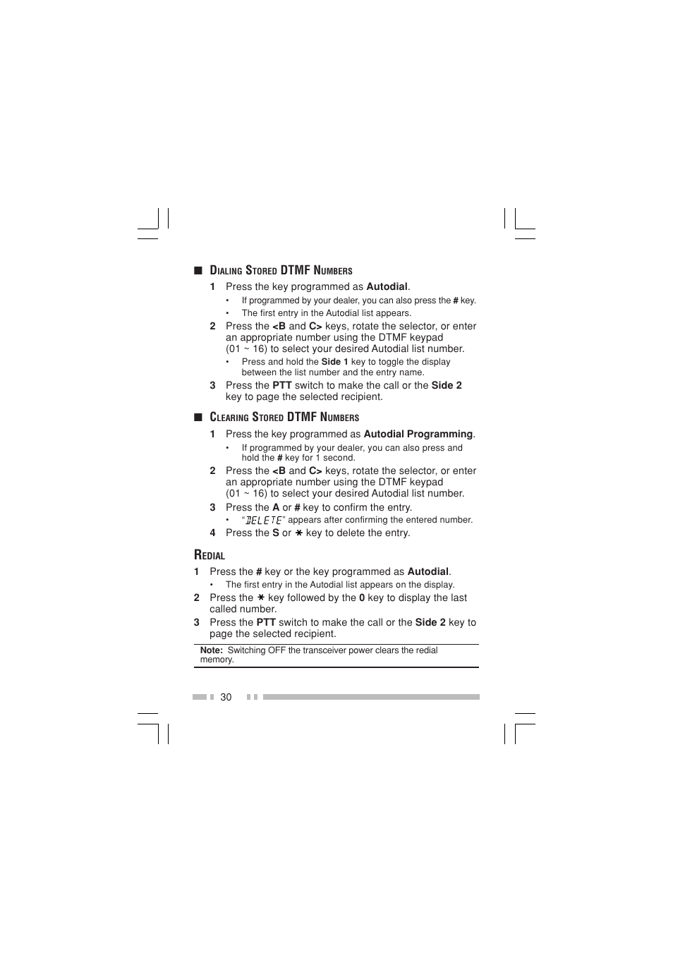 Kenwood TK-3170E6 User Manual | Page 37 / 49