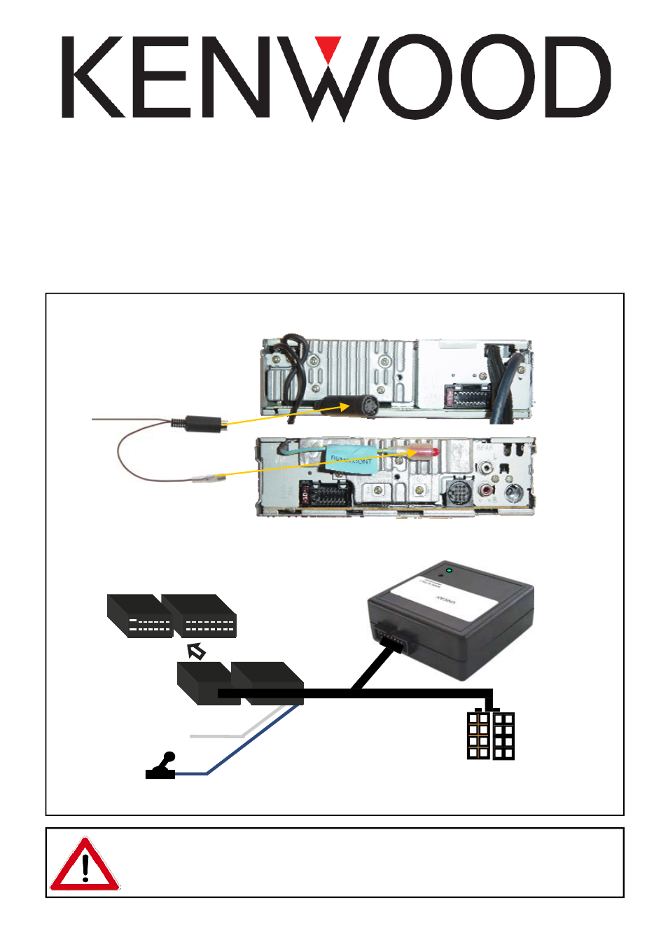 Kenwood CAW-CANSA1 User Manual | 4 pages