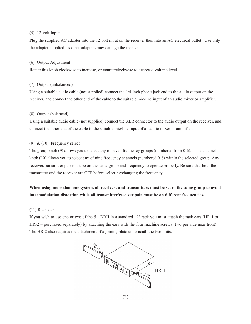 Azden 51XT User Manual | Page 3 / 11