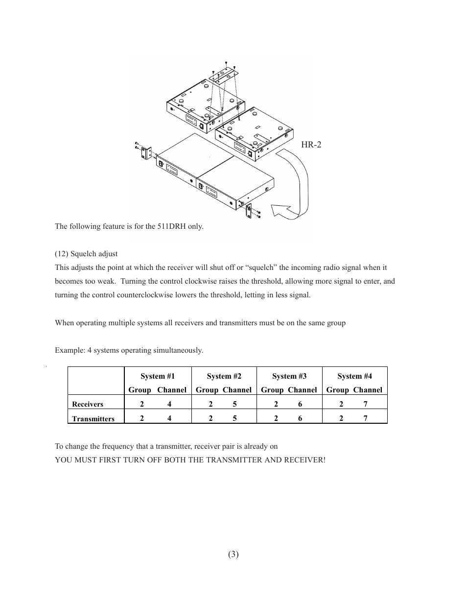 Azden 51XT User Manual | Page 4 / 11