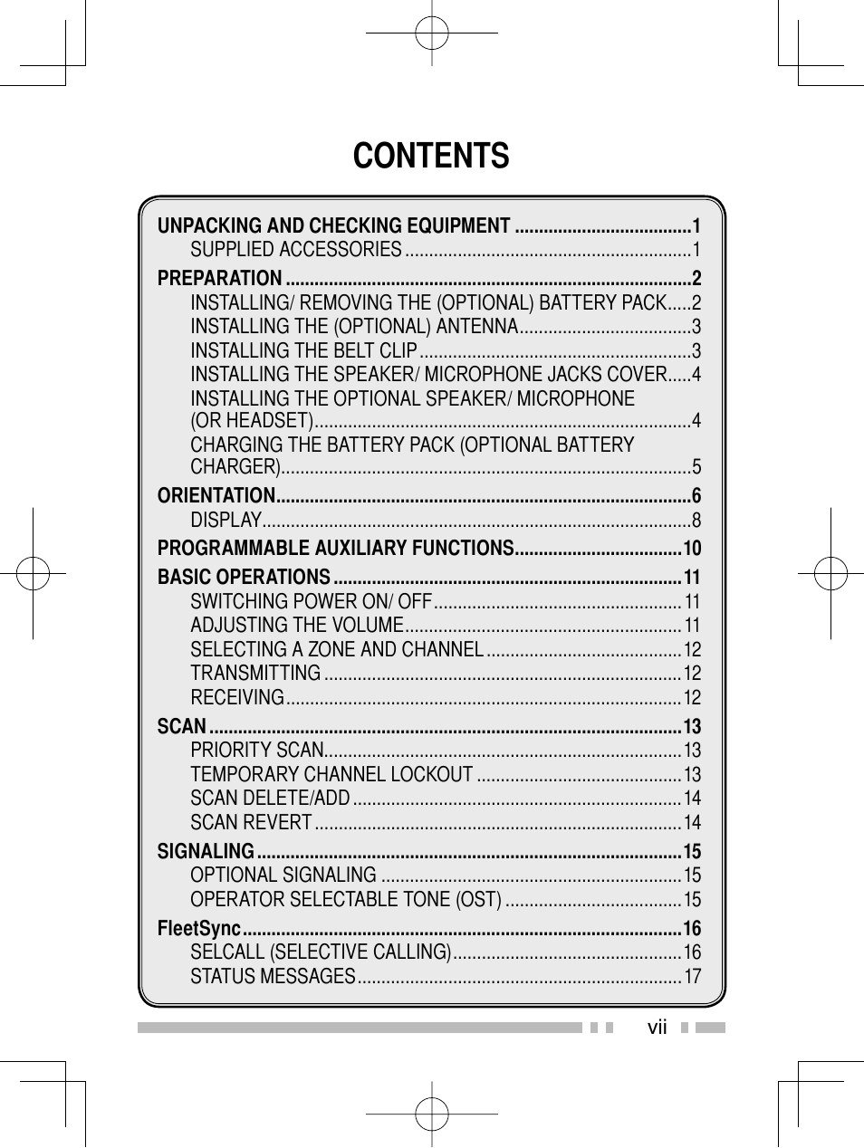 Kenwood TK-2312E User Manual | Page 9 / 39