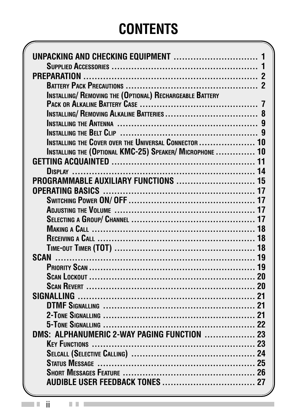 Kenwood TK-2140E User Manual | Page 4 / 31
