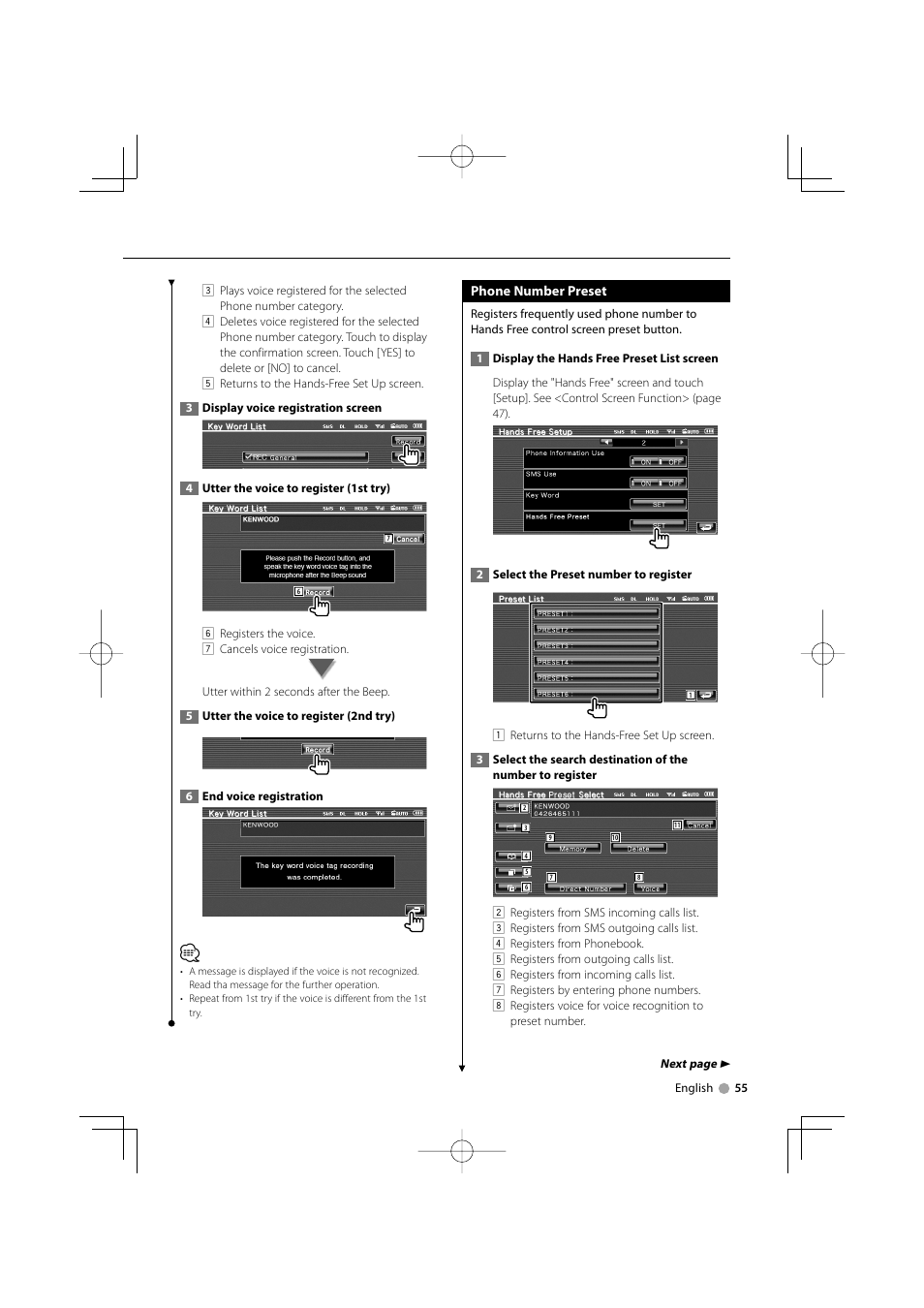 Kenwood KVT-524DVD User Manual | Page 55 / 96
