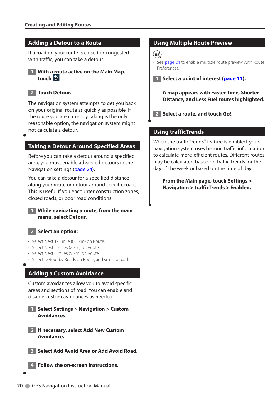 Kenwood DNX9210BT User Manual | Page 20 / 28