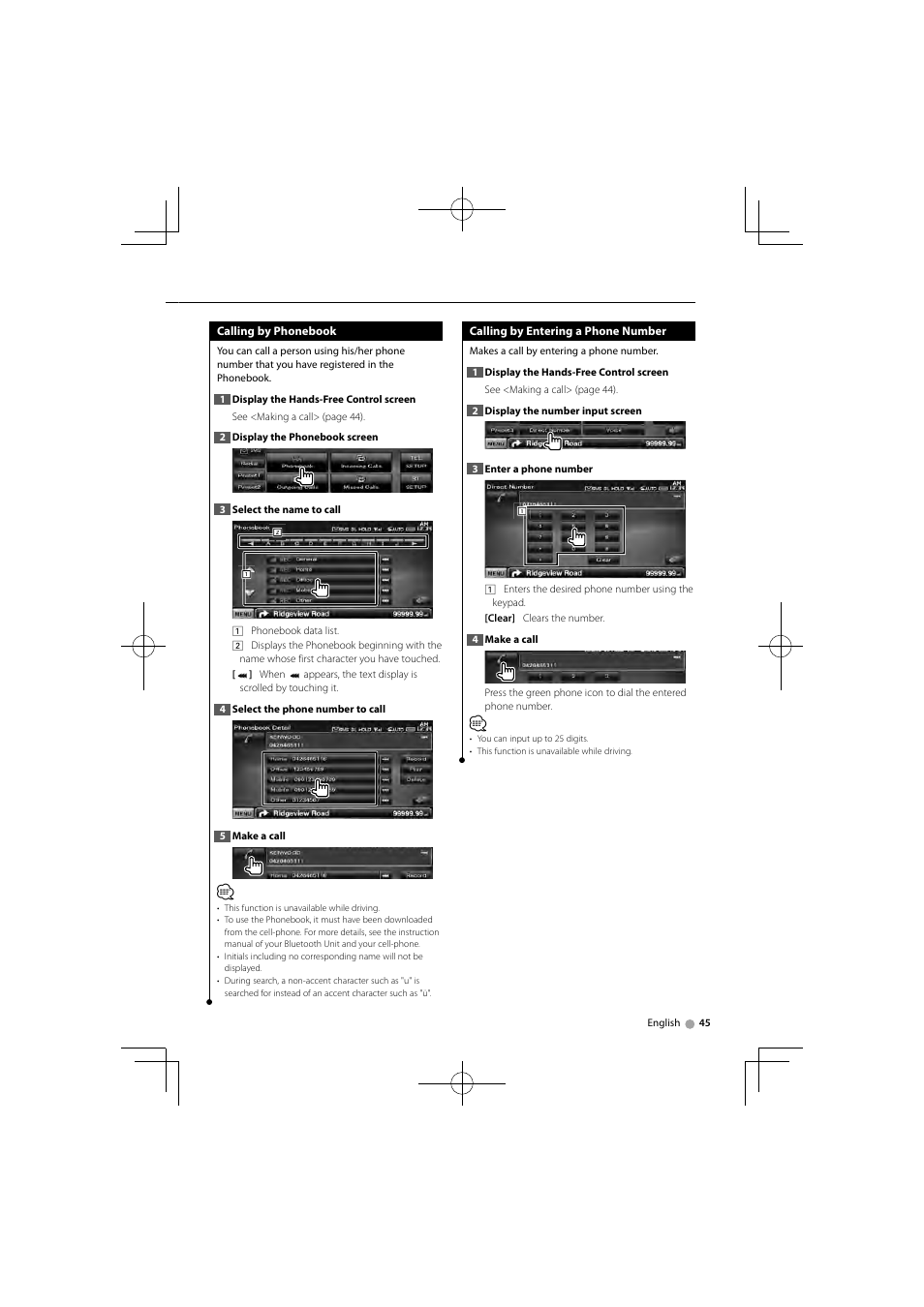 Kenwood DNX520VBT User Manual | Page 45 / 88