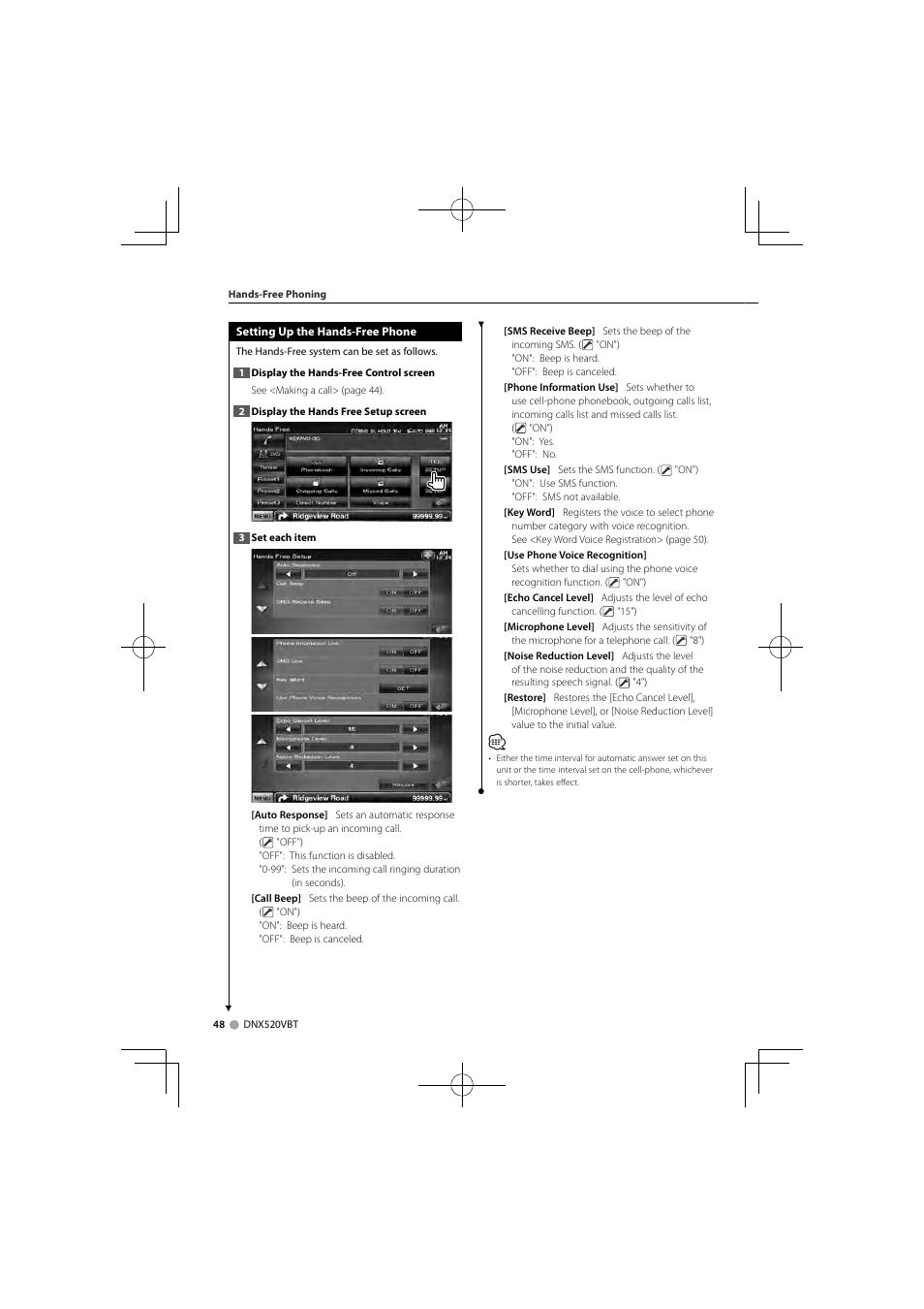 Kenwood DNX520VBT User Manual | Page 48 / 88