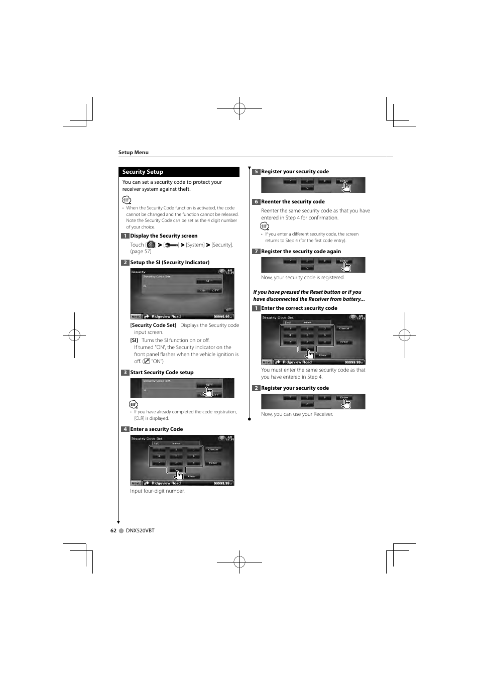 Kenwood DNX520VBT User Manual | Page 62 / 88