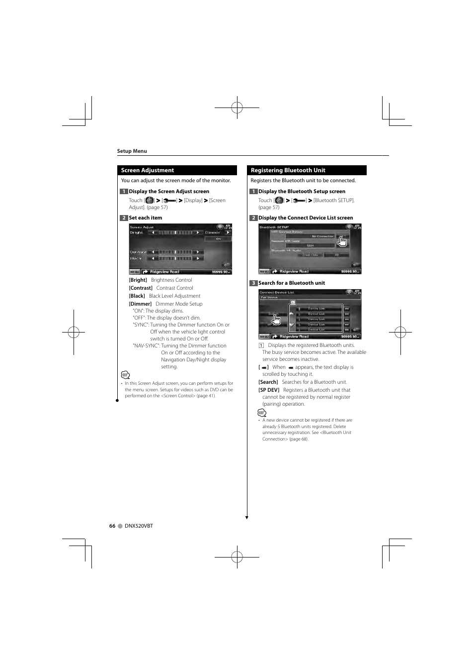 Kenwood DNX520VBT User Manual | Page 66 / 88