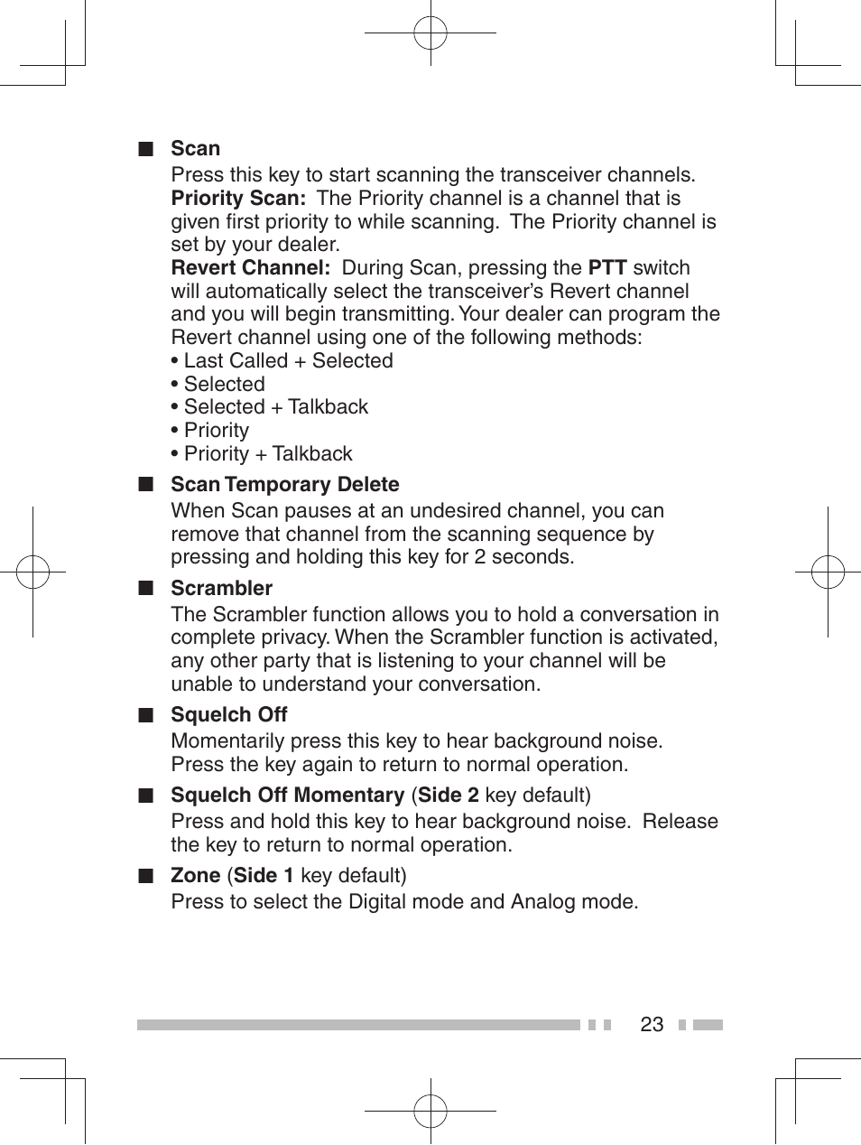 Kenwood TK-3401DE User Manual | Page 31 / 36