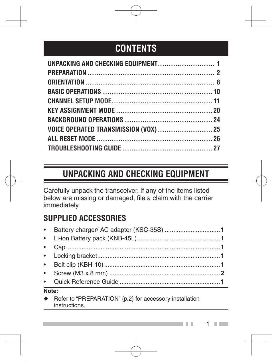 Kenwood TK-3401DE User Manual | Page 9 / 36