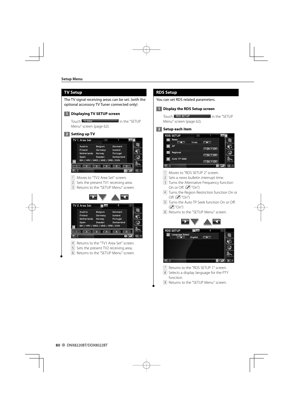 Kenwood DDX8022BT User Manual | Page 80 / 108