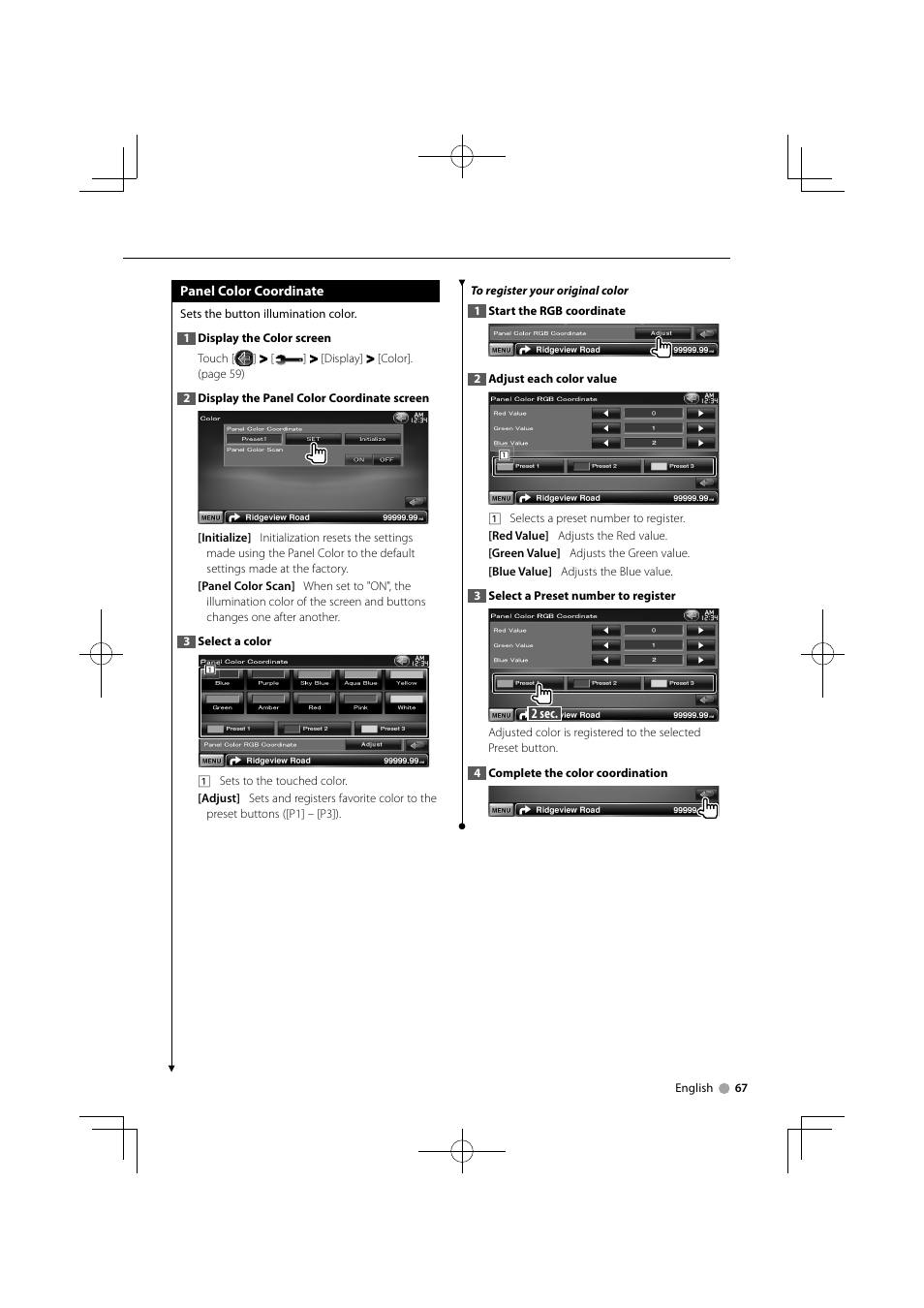 Kenwood DNX9240BT User Manual | Page 67 / 100