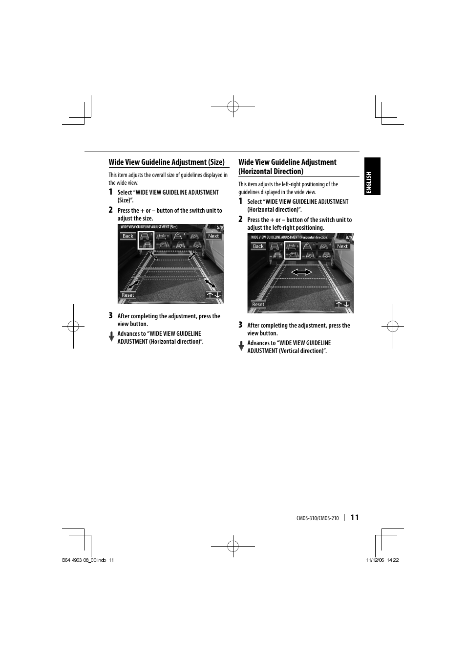 Kenwood CMOS-210 User Manual | Page 11 / 15