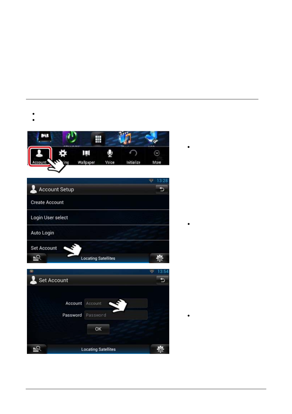 How to add more user accounts | Kenwood DNN9230DAB User Manual | Page 31 / 42