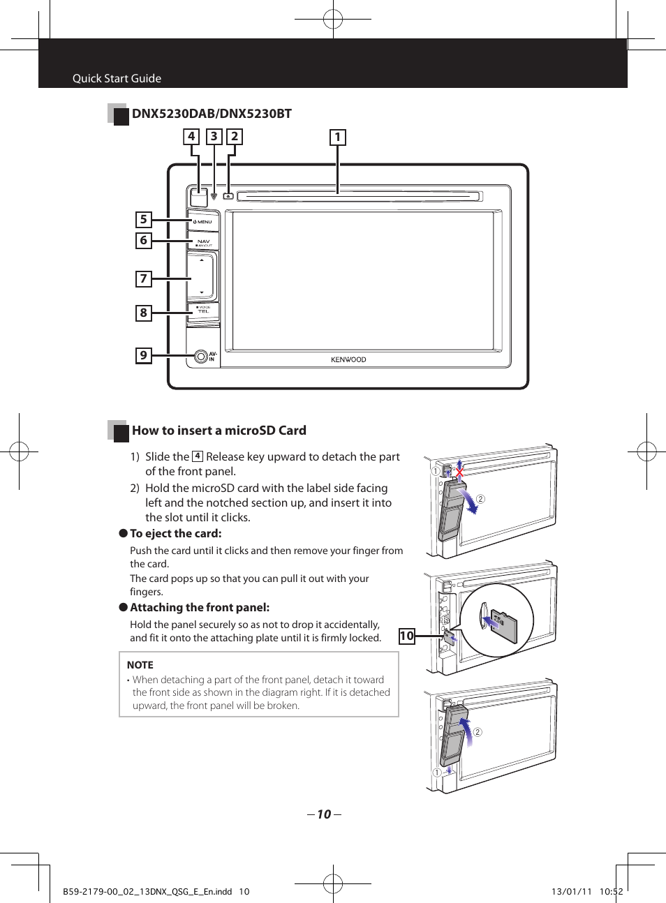 Kenwood DNX7230DAB User Manual | Page 10 / 36