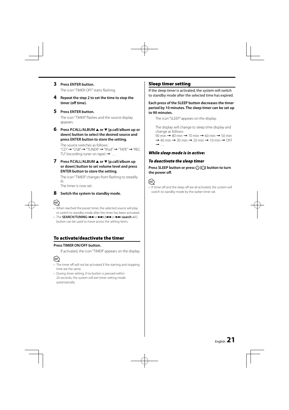 Kenwood M-707i-S User Manual | Page 21 / 24