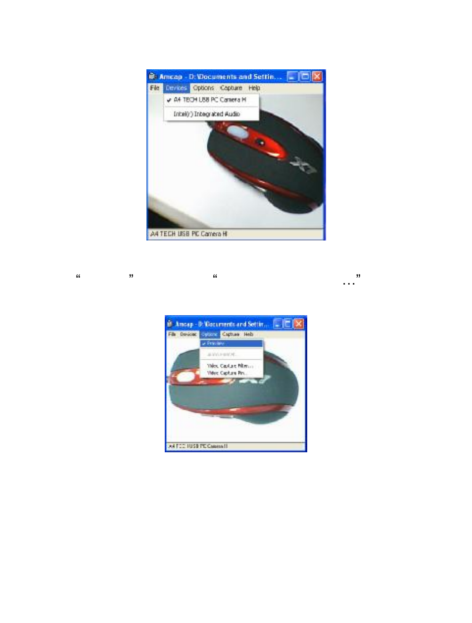 Properties page configuration | A4tech PK-5 User Manual | Page 11 / 30