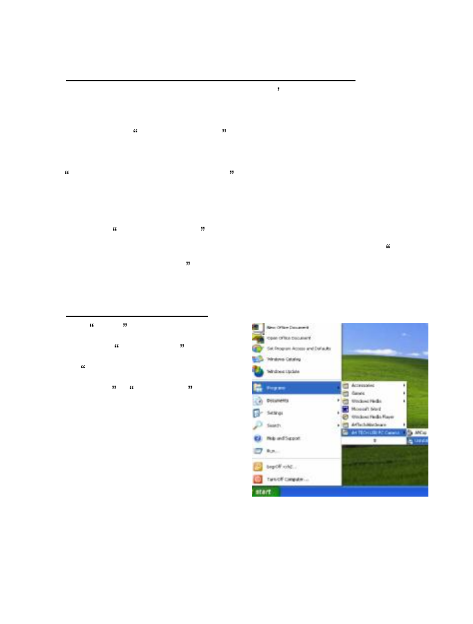 L checking connection of your camera, L uninstalling driver | A4tech PK-5 User Manual | Page 15 / 30