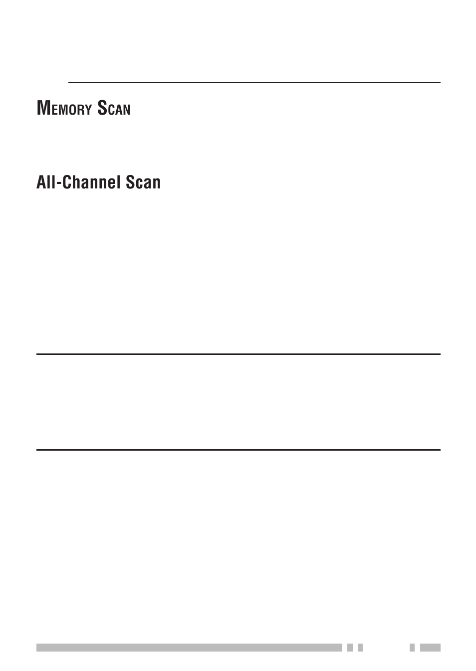 All-channel scan | Kenwood TH-K2E - Discontinued User Manual | Page 77 / 154