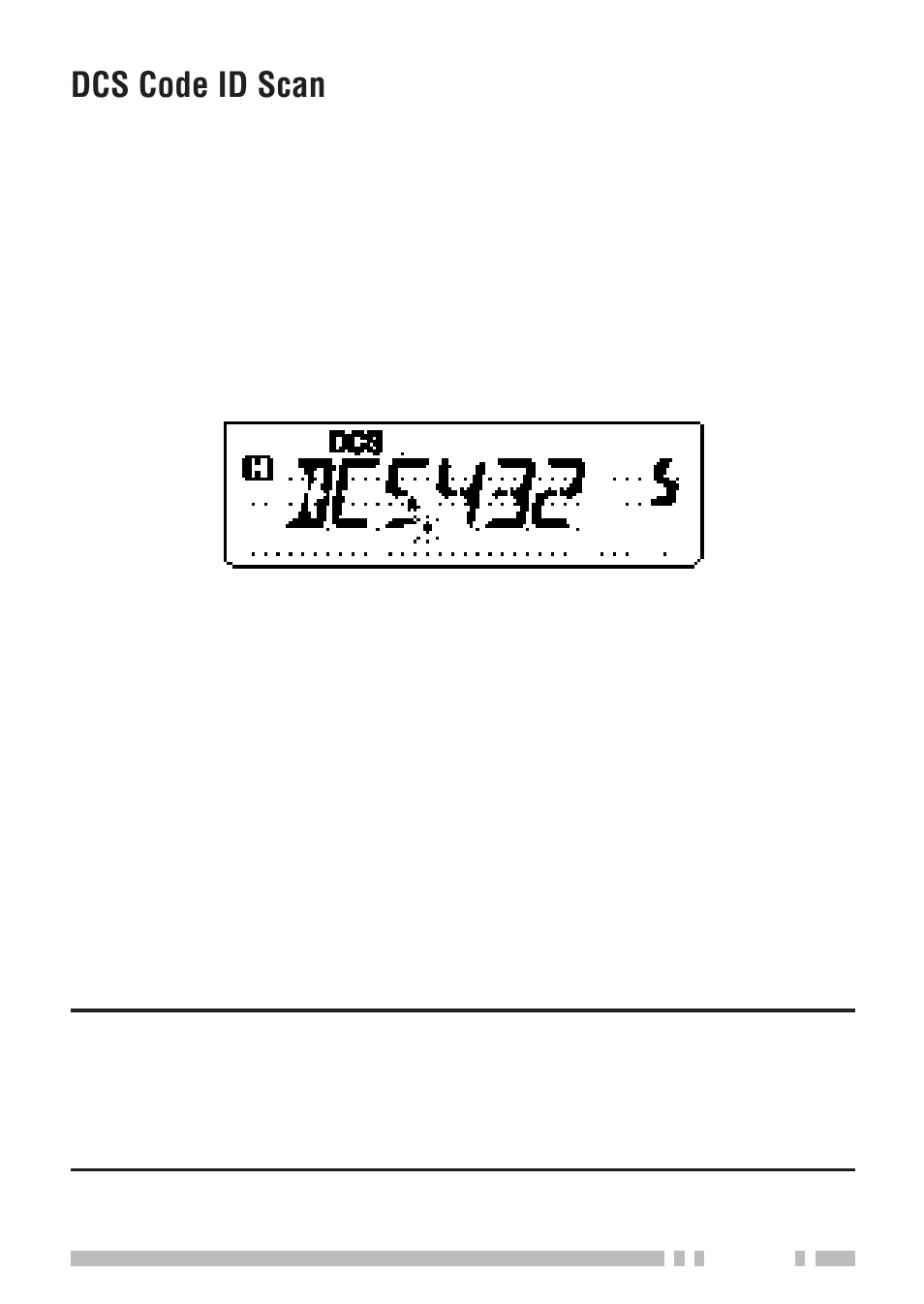 Dcs code id scan | Kenwood TH-K2E - Discontinued User Manual | Page 89 / 154