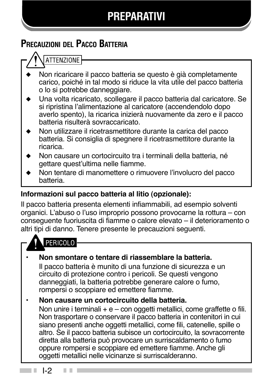 Preparativi | Kenwood TK-3160E - Discontinued User Manual | Page 118 / 218