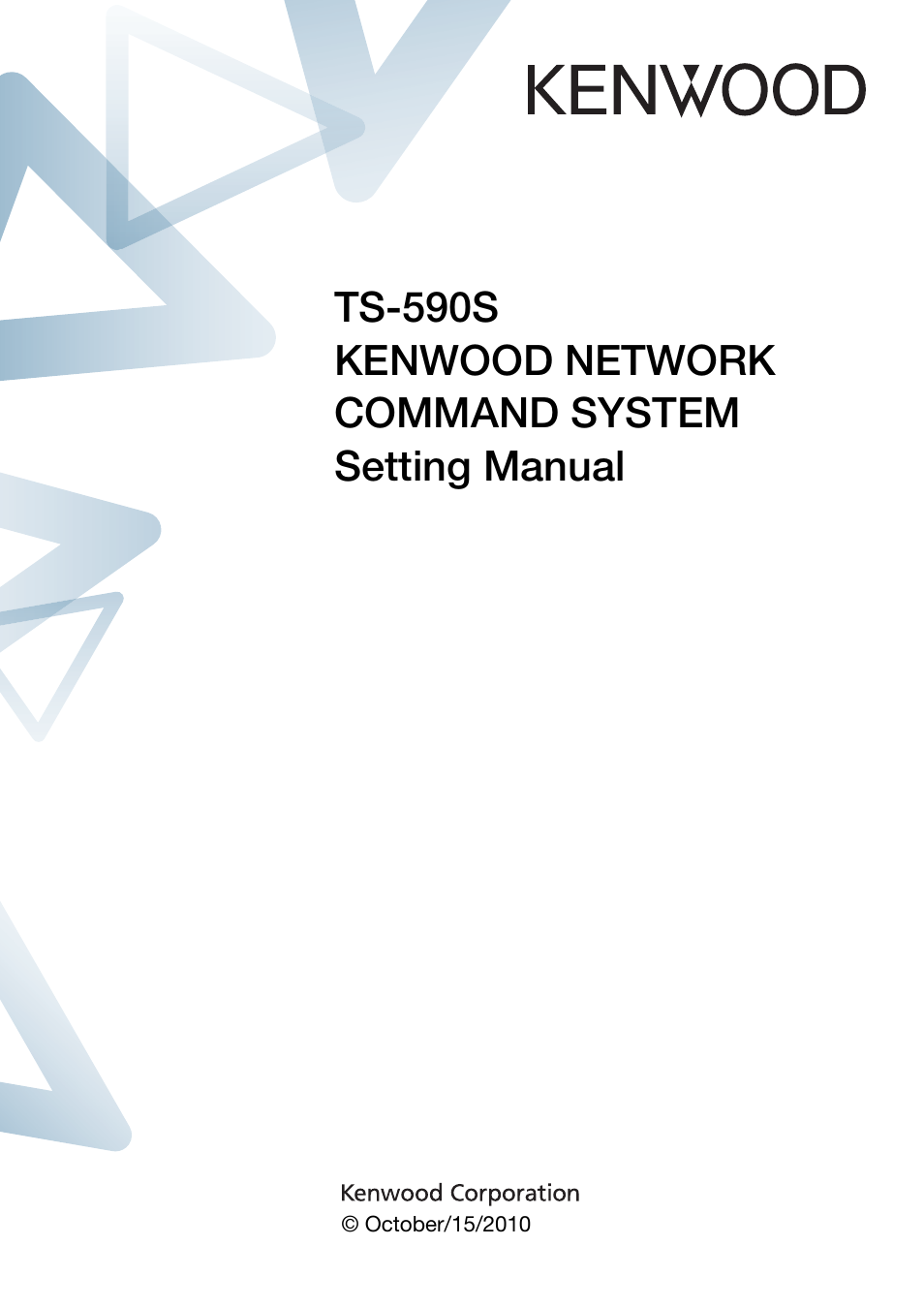 Kenwood TS-590S User Manual | 28 pages