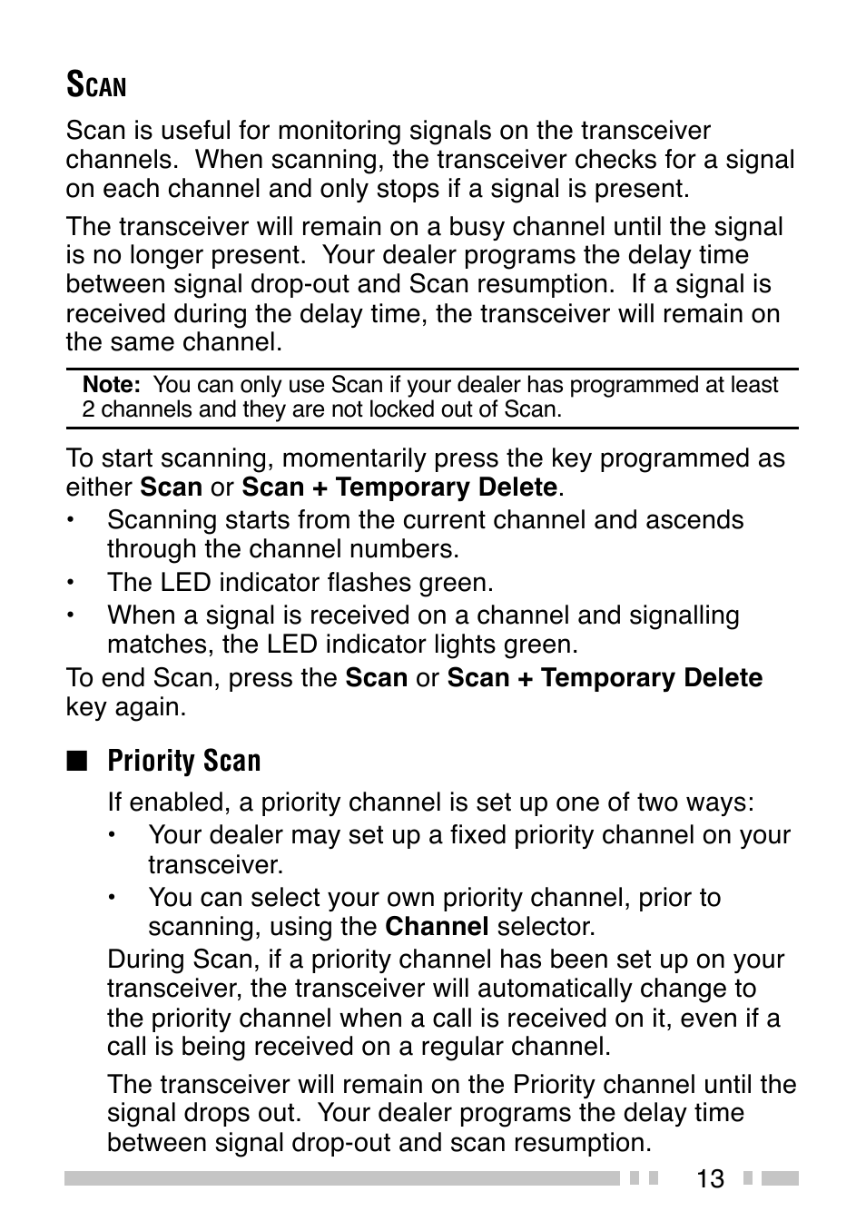 Kenwood TK-3202E3 - Discontinued User Manual | Page 19 / 27