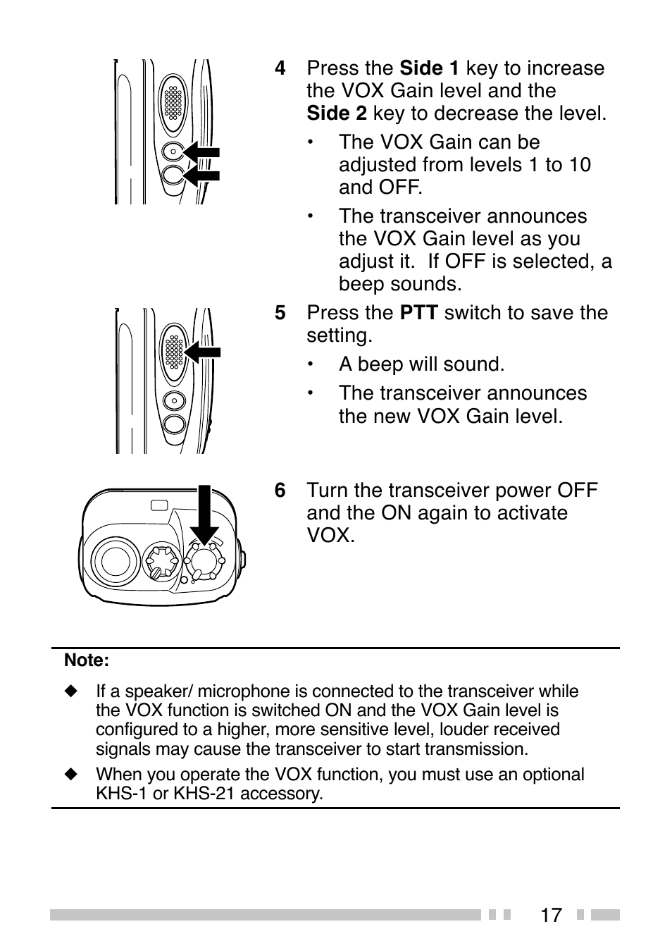 Kenwood TK-3202E3 - Discontinued User Manual | Page 23 / 27