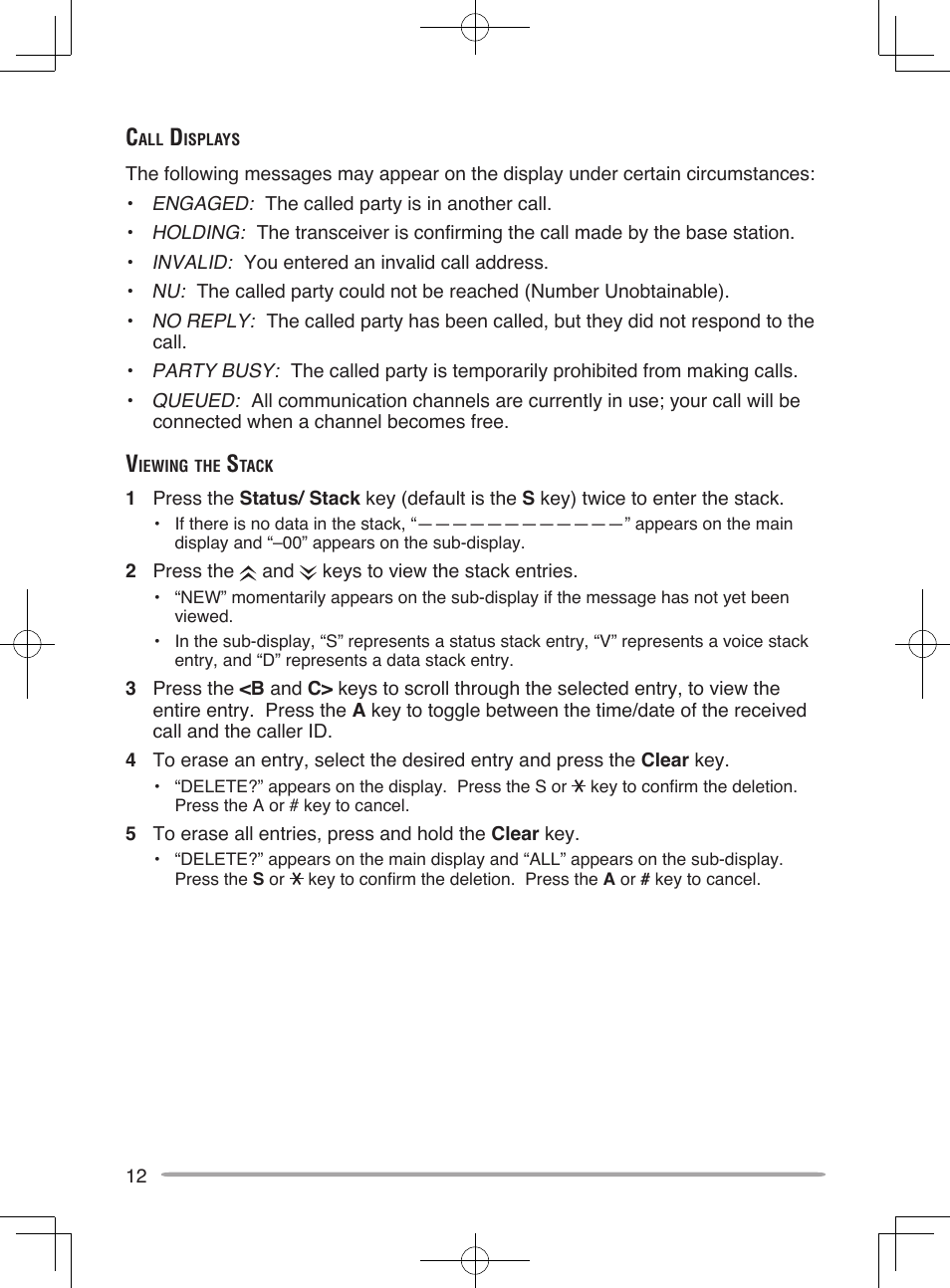 Kenwood TK-7185E User Manual | Page 18 / 33