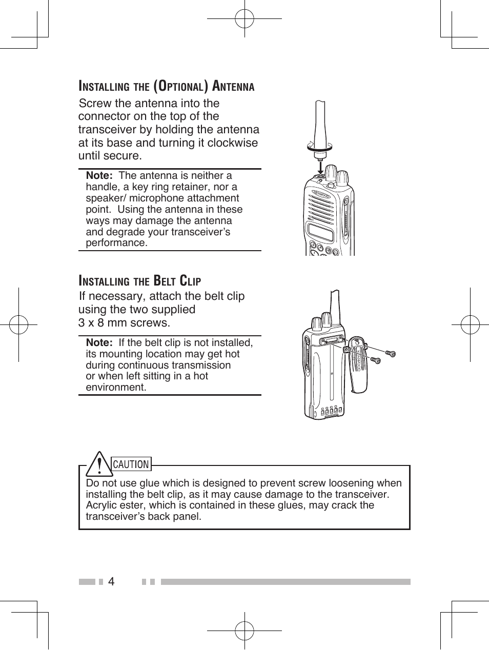 Kenwood TK-2185E User Manual | Page 14 / 50