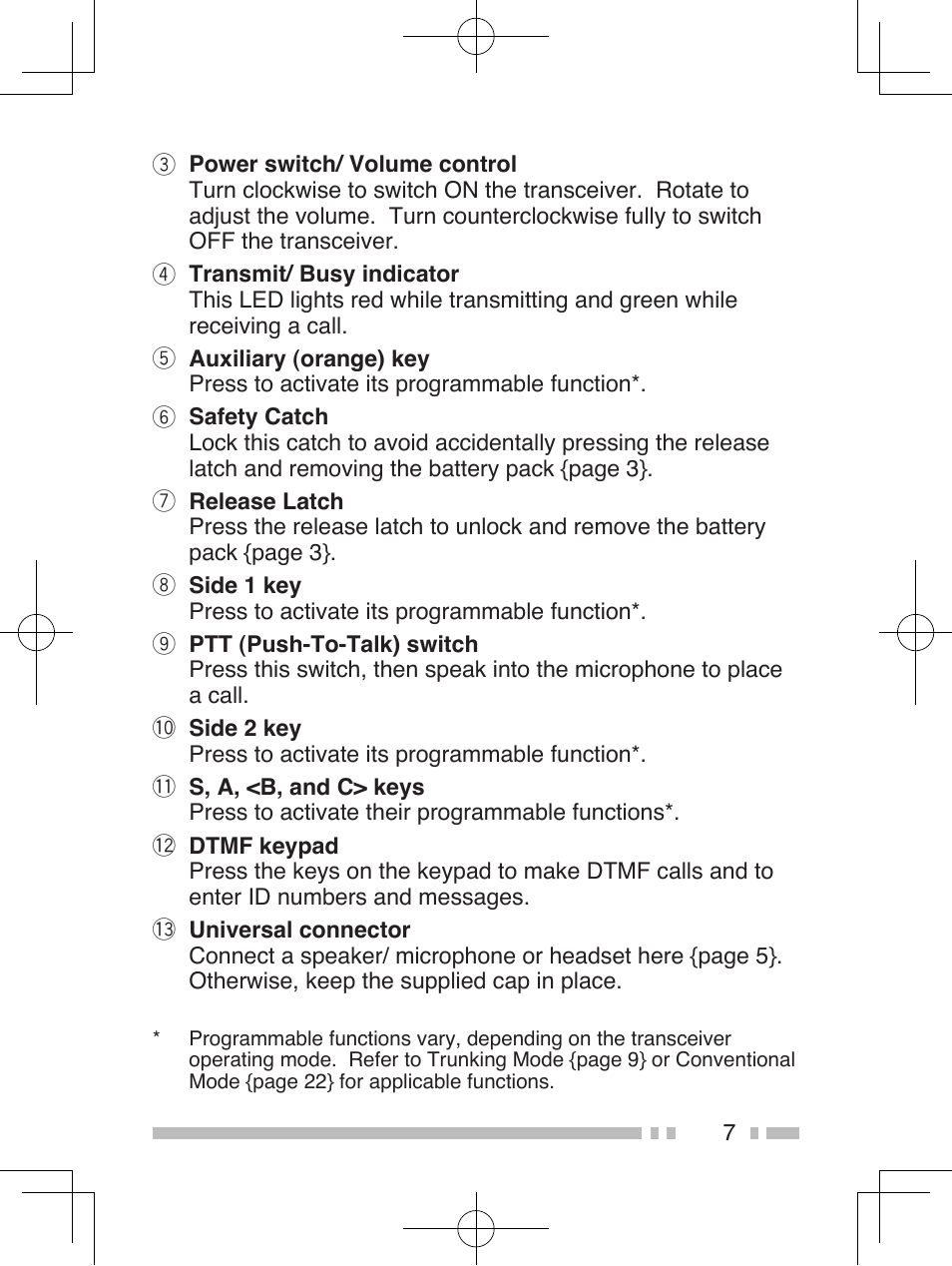 Kenwood TK-2185E User Manual | Page 17 / 50