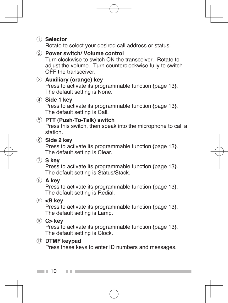 Kenwood TK-2185E User Manual | Page 20 / 50