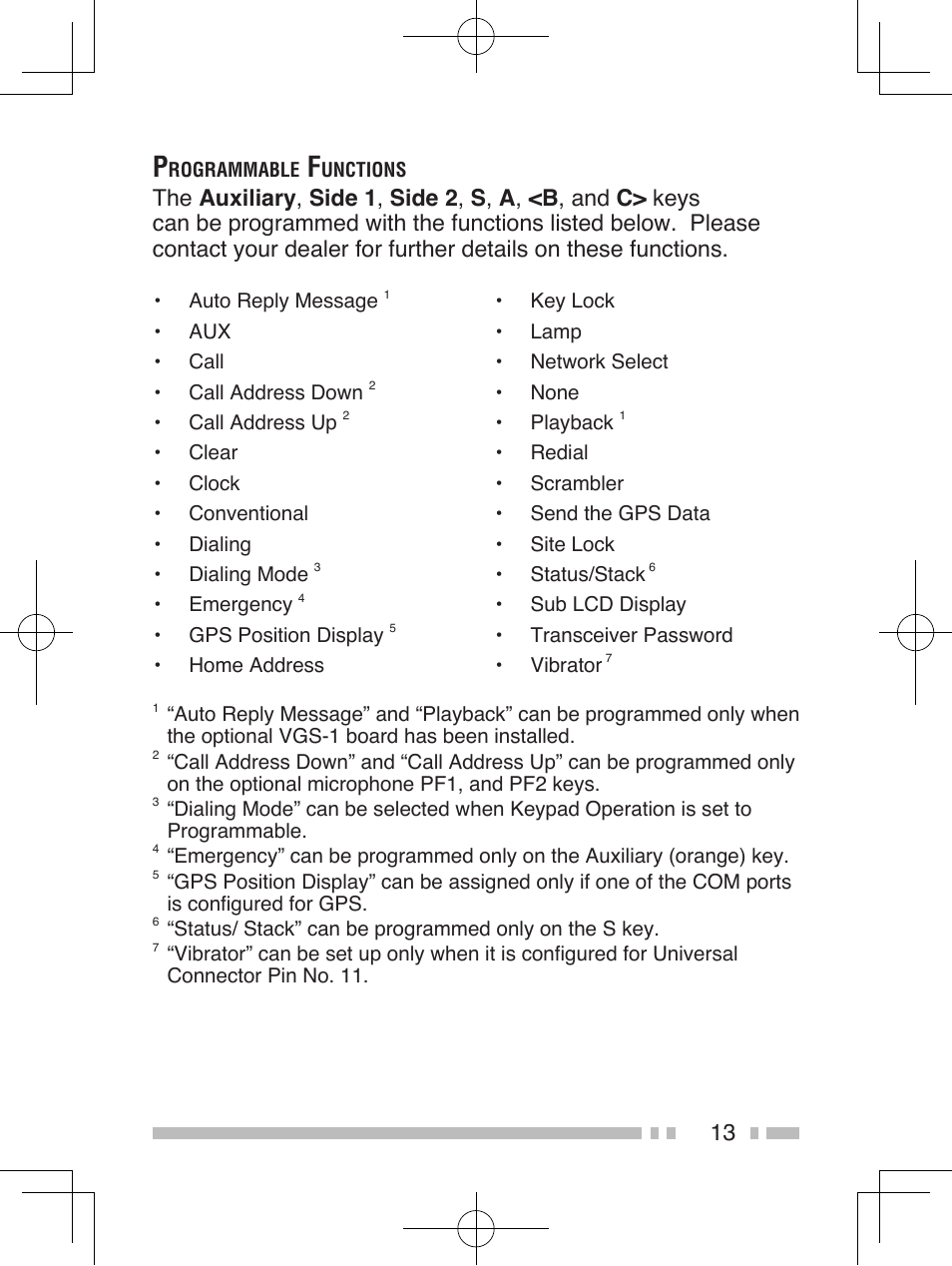 Kenwood TK-2185E User Manual | Page 23 / 50