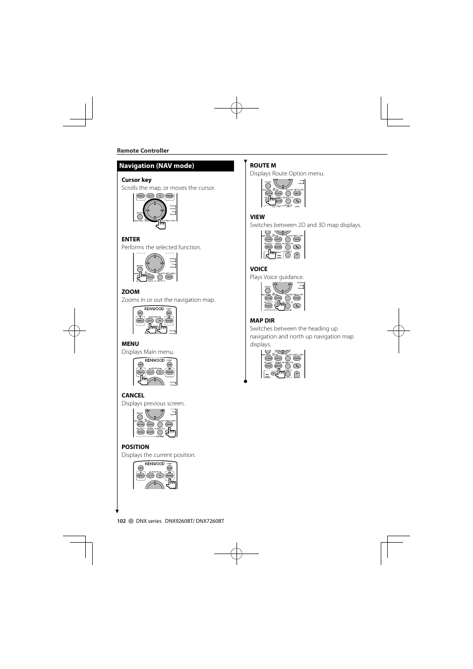 Kenwood DNX9260BT User Manual | Page 102 / 116