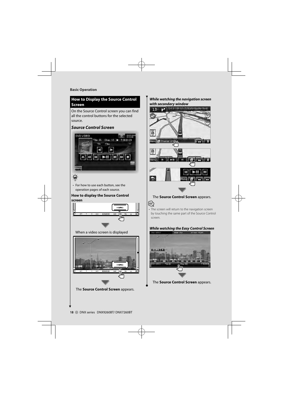 Kenwood DNX9260BT User Manual | Page 18 / 116