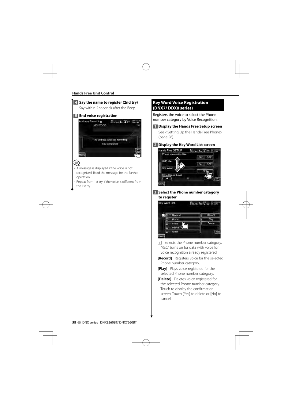 Kenwood DNX9260BT User Manual | Page 58 / 116