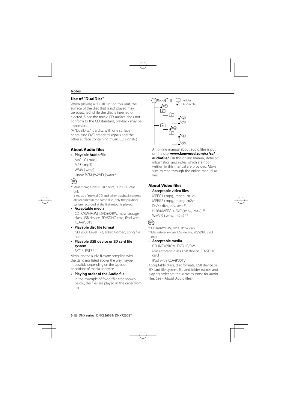 Kenwood DNX9260BT User Manual | Page 6 / 116