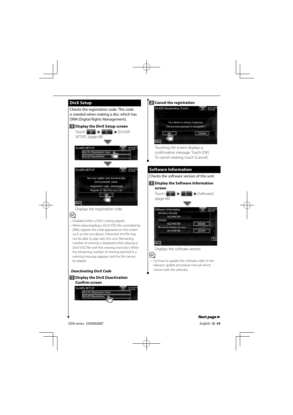 Kenwood DNX9260BT User Manual | Page 69 / 116