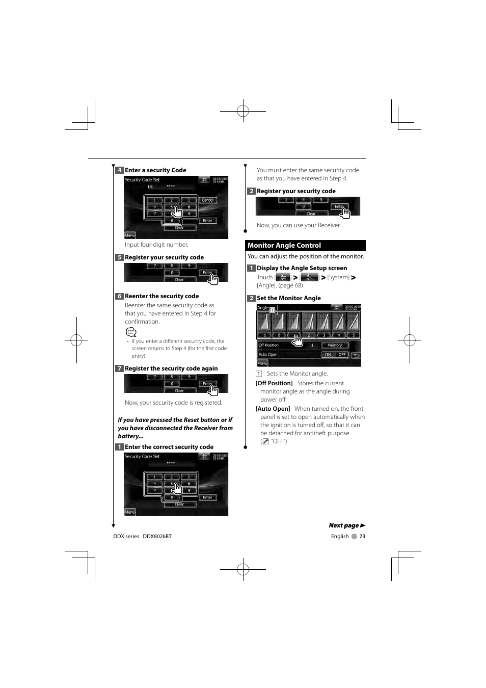 Kenwood DNX9260BT User Manual | Page 73 / 116