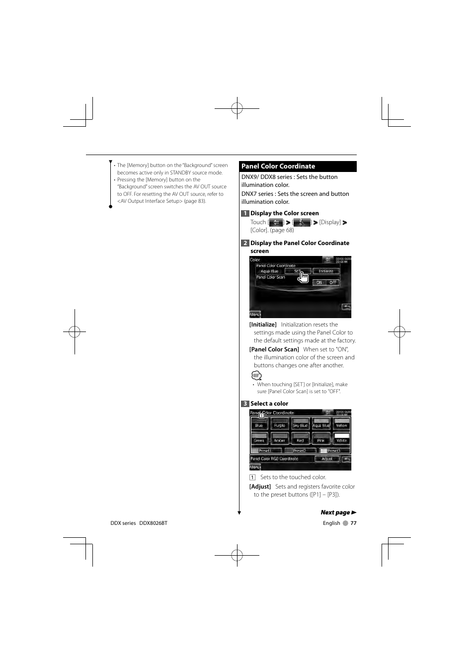 Kenwood DNX9260BT User Manual | Page 77 / 116