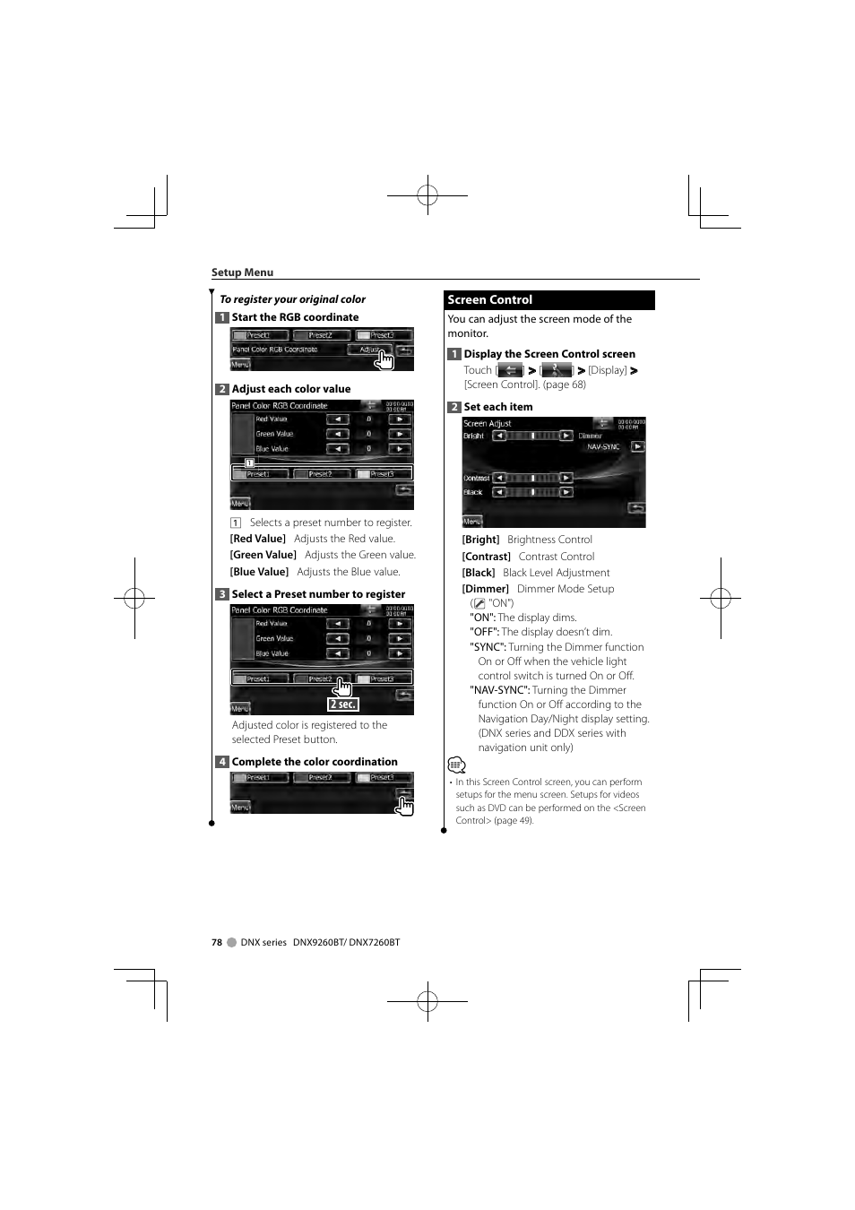 Kenwood DNX9260BT User Manual | Page 78 / 116